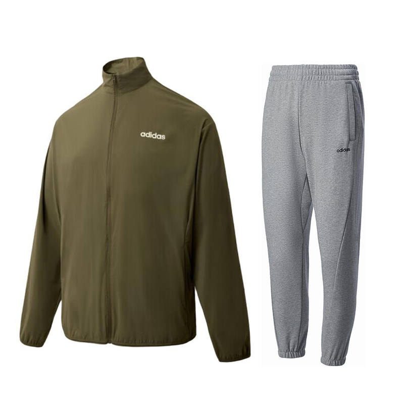 Adidas Adidas Casual Sportswear Men's Stand Collar Moderate
