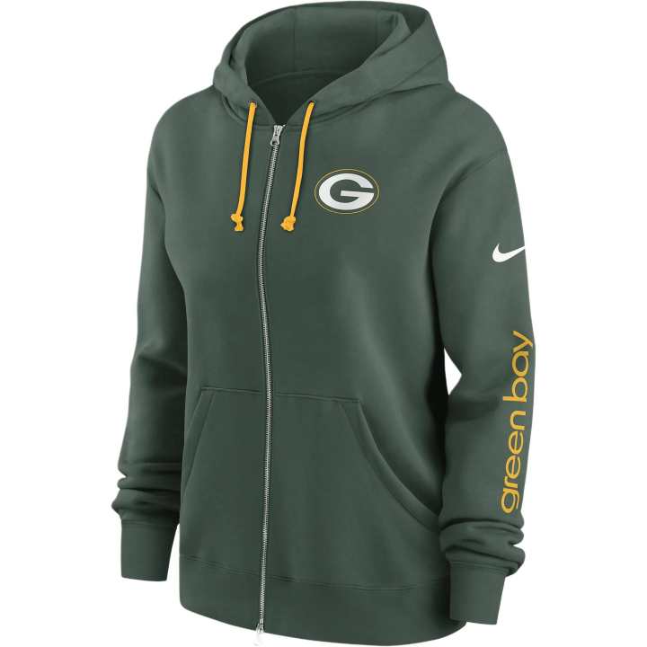 Nike Nike Green Bay Packers Phoenix Women's Nike Nfl Full-Zip Hoodie