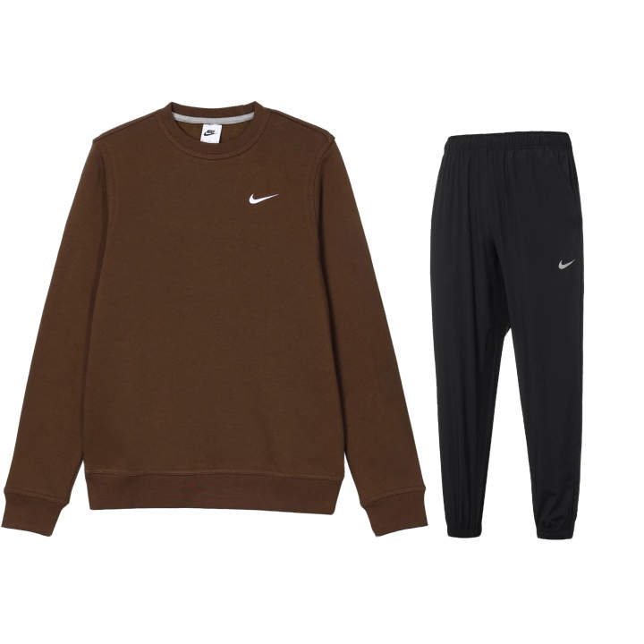 Nike Nike Casual Sportswear Unisex Crew Neck Thickened And Fleece Lined