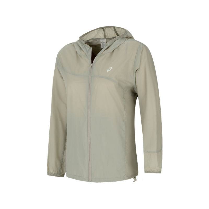 ASICS ASICS Jackets Women's Gray Hooded Thin Other