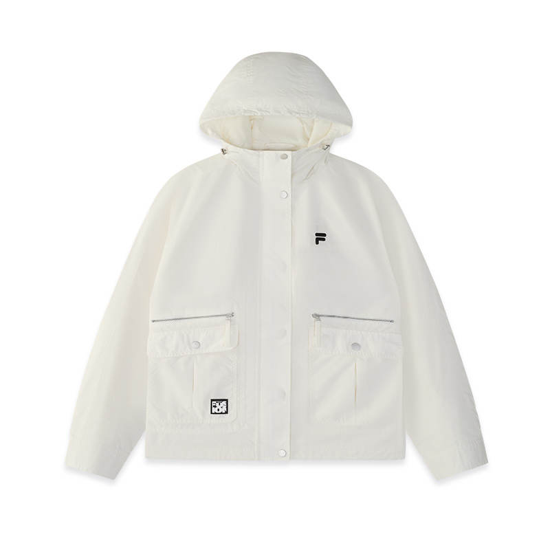 FILA FUSION Jackets & Coats Women's Cloud White