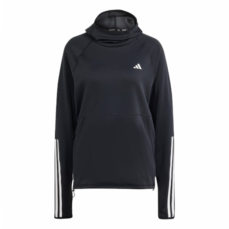 Adidas Adidas Free Shipping With AdiClub Own The Run 3-Stripes Hoodie