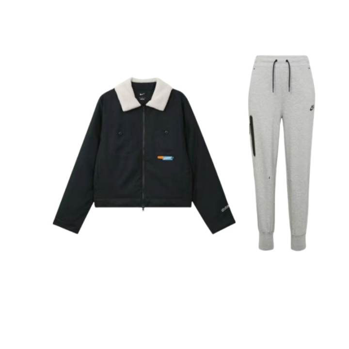 Nike Nike Casual Sportswear Unisex Lapel Thickened