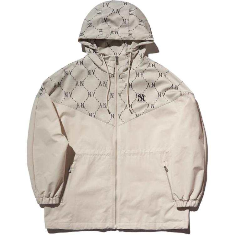 MLB New York Yankees Monogram Jackets & Coats Women's Dark Cream