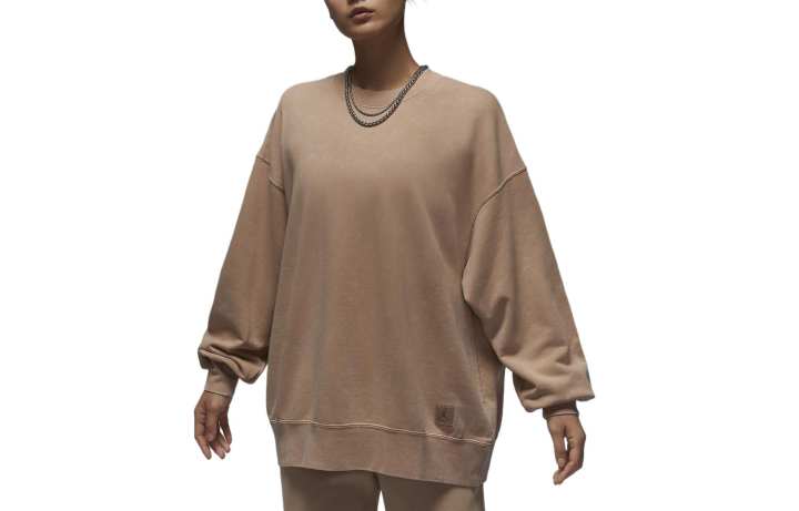 Jordan Jordan Flight Fleece Sweatshirt Women's Brown