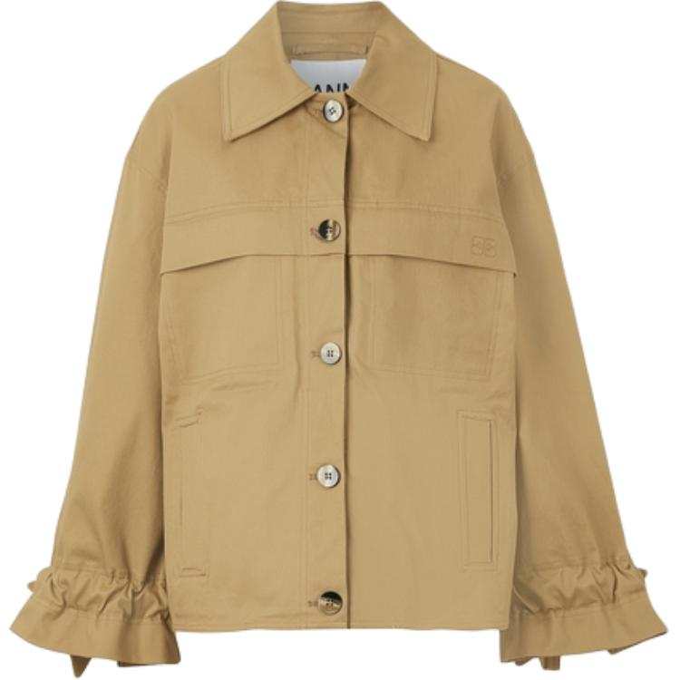 GANNI Jackets & Coats Women's Chocolate