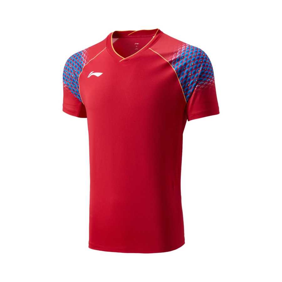 Li-Ning Li Ning Badminton Collection Badminton Jersey Unisex Vermilion