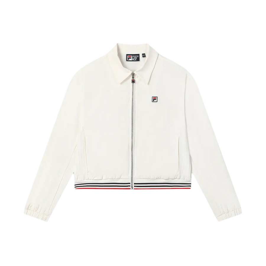 FILA Settanta SS25 Jacket Women's Cloud White
