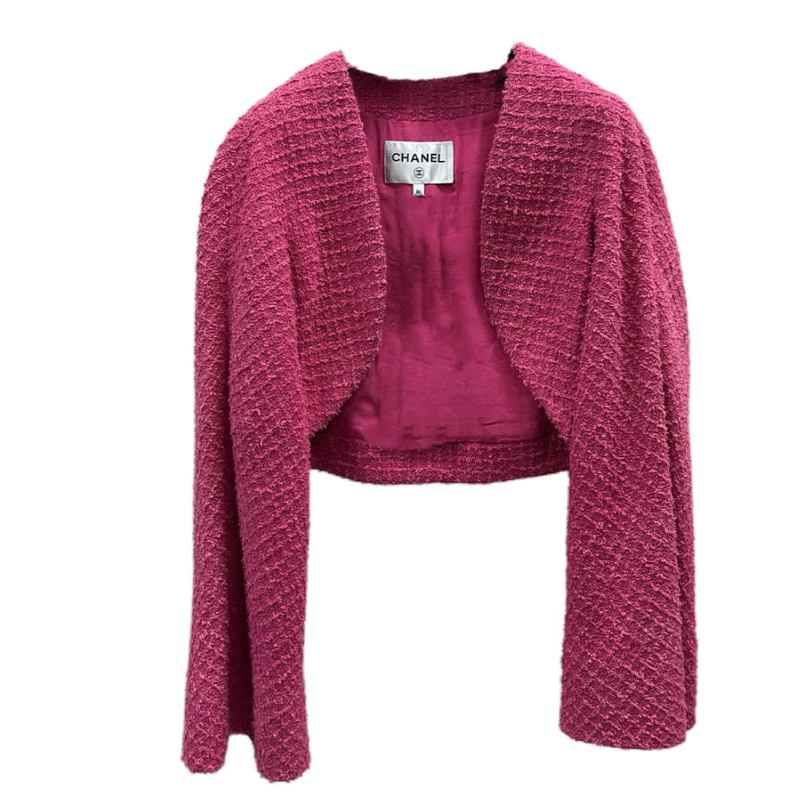 CHANEL Jackets & Coats Women's Rose Red