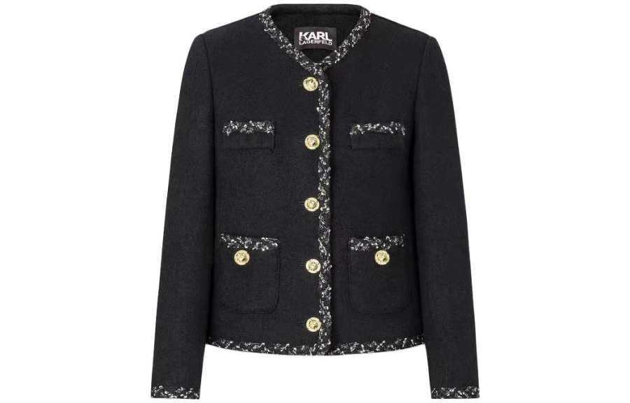 KARL LAGERFELD / Karl Lagerfeld Jeans Jackets & Coats Women's Black