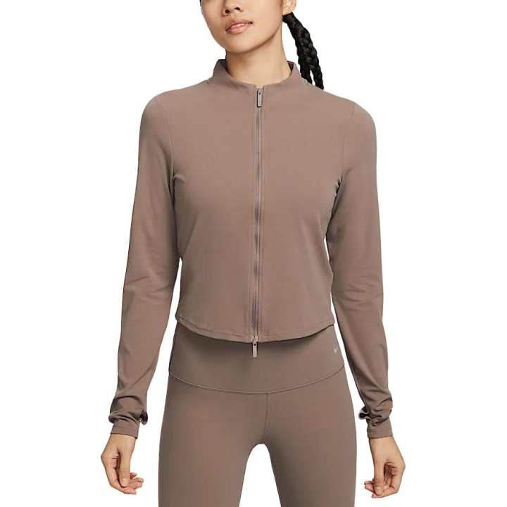 Nike Nike ZenvyDri Fit SS25 Jacket Women's Mink Brown/White