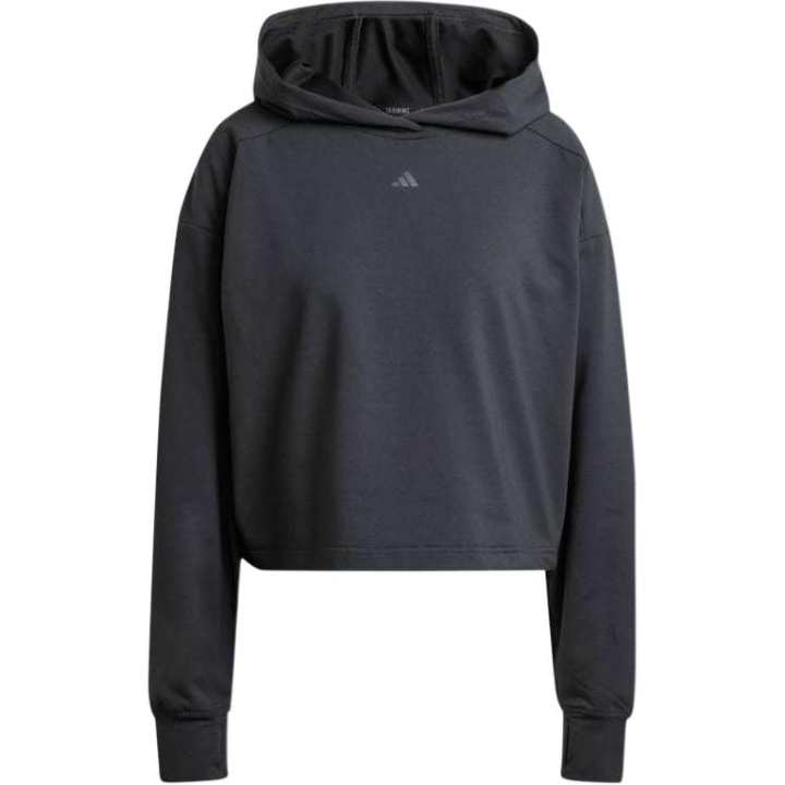 Adidas Adidas POWER LOOSE FIT BACK VENTILATION HOODIE Sweatshirt Women's Black