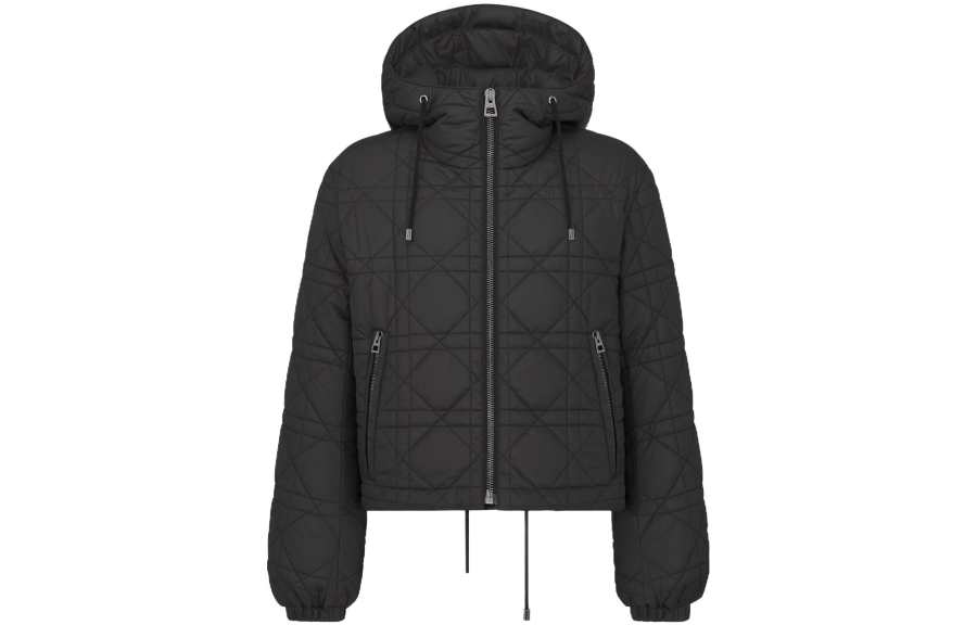 DIOR FW23 Puffer Jacket Women's Black