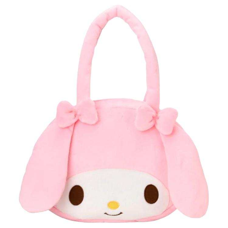 Sanrio Polyester Tote Bag, Shopping Bag, Shoulder Bag Women's Pink