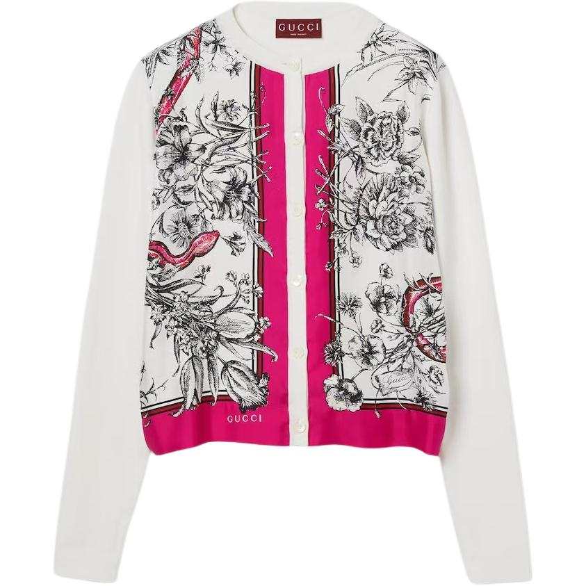 GUCCI SS25 Knitwear Women's Red White