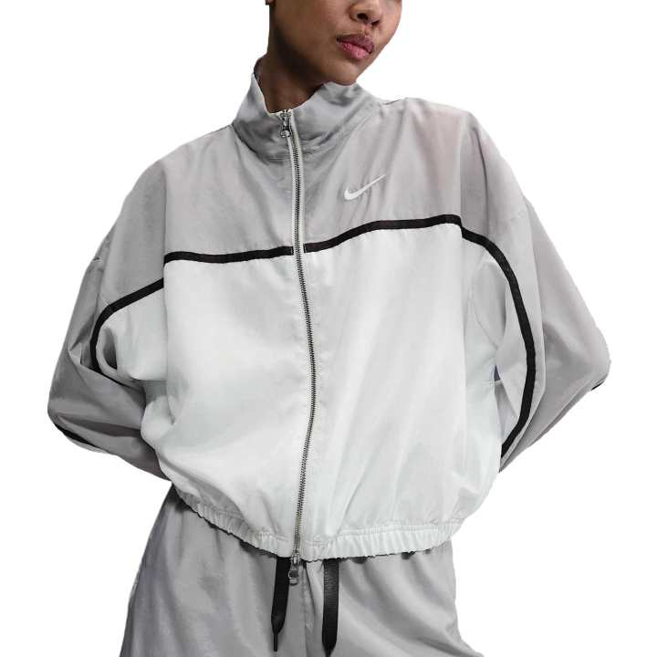 Nike Nike Jackets Women's Smoke Gray Turtleneck Moderate Soft Shell