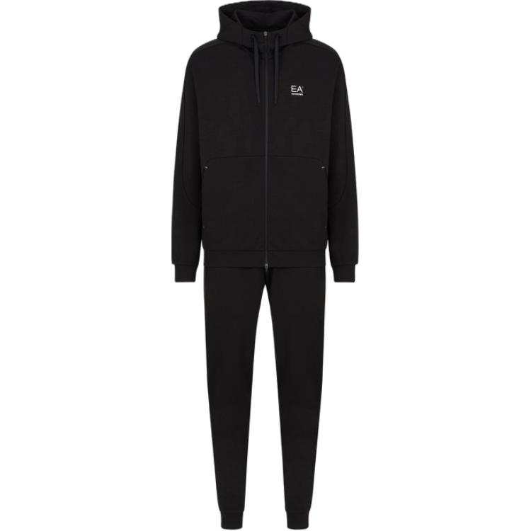 EMPORIO ARMANI EA7 SS25 Casual Sportswear Men's Black
