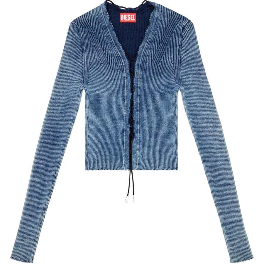 DIESEL Diesel M-Acchia Lace Indigo Top