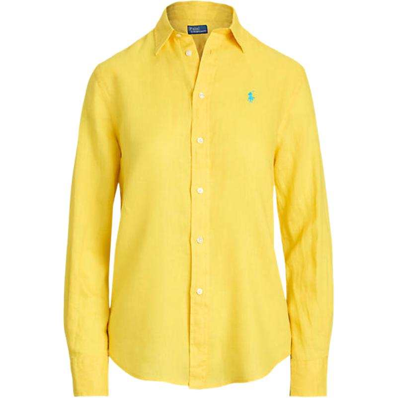 Polo Ralph Lauren Shirt Classic Version Women's Yellow