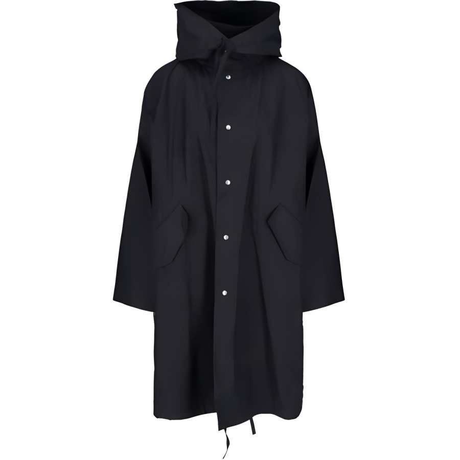 JIL SANDER Jil Sander logo-print cotton coat
