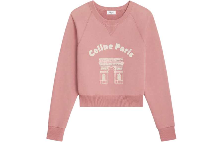 CELINE CELINE Arc De Triomphe Sweatshirt In Cotton Fleece