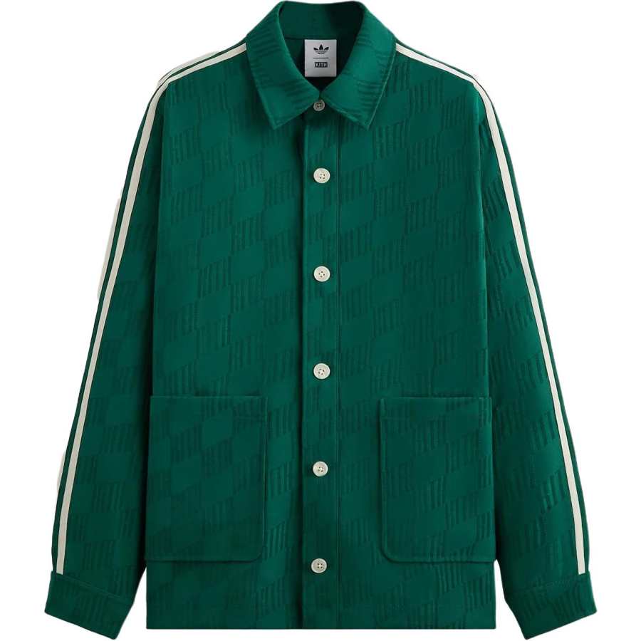 Adidas Originals Kith X Adidas Football Jacquard Overshirt