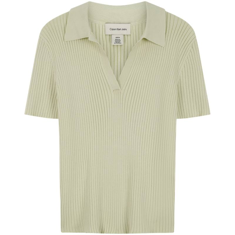 Calvin Klein Knitwear Women's Polo Collar Moderate