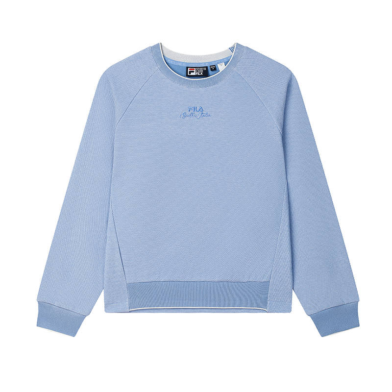 FILA Sweatshirt Women's Indigo Aqua Blue