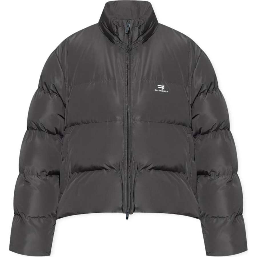 Balenciaga Sports Icon Oversized Puffer Jacket 'Grey'