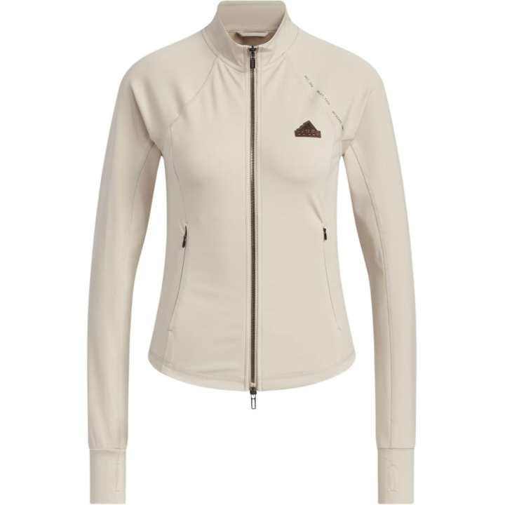 Adidas Adidas TECH SLIM KNIT JACKET Women's Beige Yellow