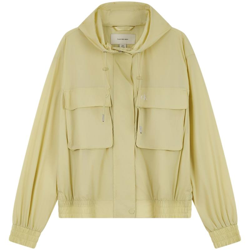 CALVIN KLEIN Jacket Women's Almond Yellow
