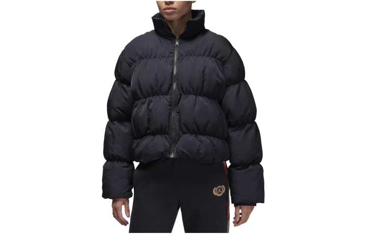 Jordan Jordan Jackets Women's Black Stand Collar Moderate Other