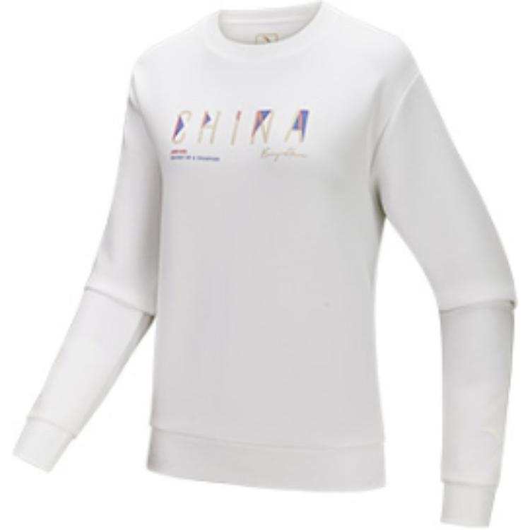 Anta Variety Training Collection Sweatshirt Women's Snowflake White