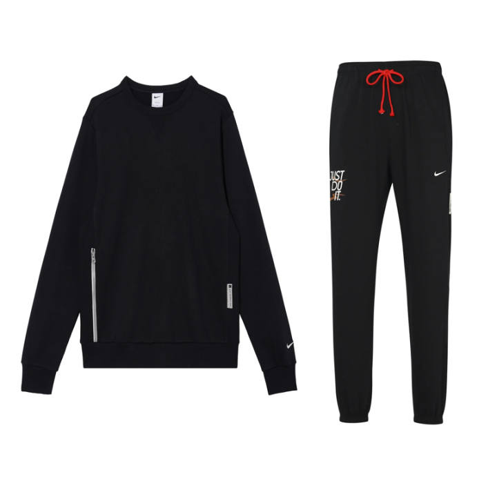 Nike Nike Dri FIT Standard Issue Casual Sportswear Men's Black