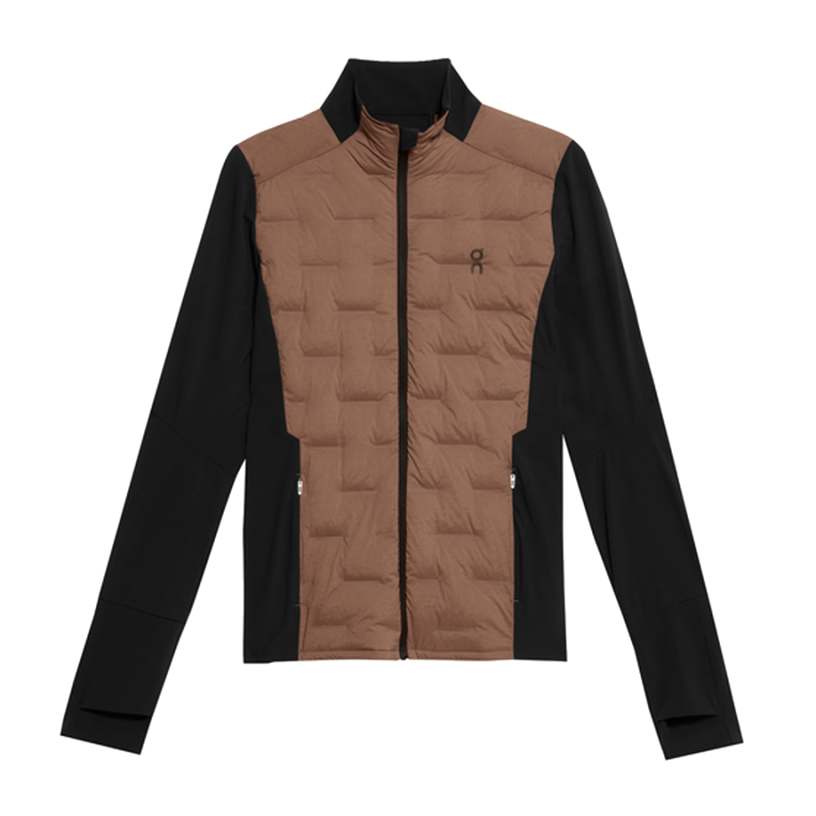 On On Jackets Women's Cocoa Brown Stand Collar Moderate Other