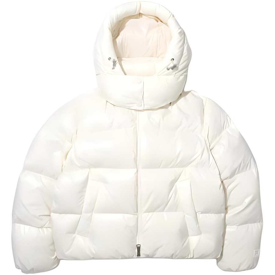 FILA Down Jackets Women's White Hooded Moderate Other