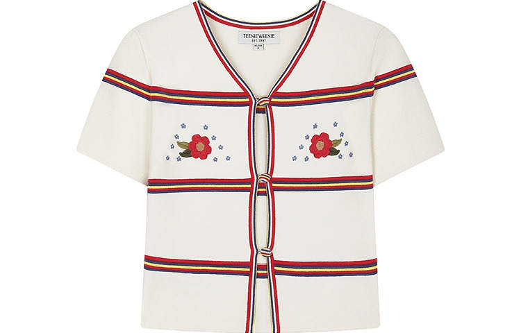 Teenie Weenie Knitwear Women's Ivory White