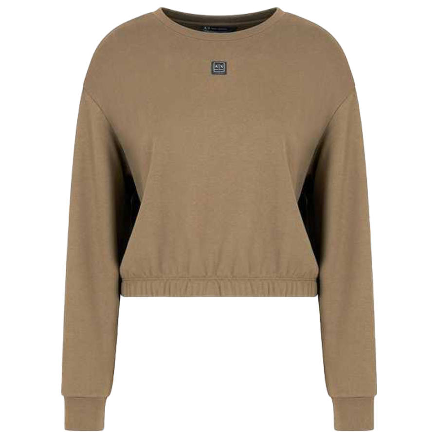 ARMANI EXCHANGE Armani Exchange logo-plaque sweatshirt