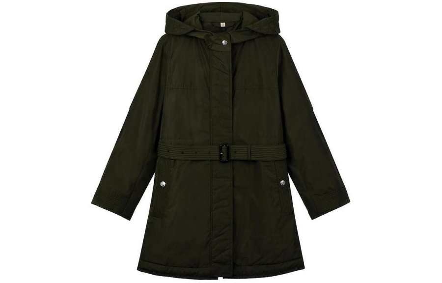 Burberry Coat Women's Dark Olive