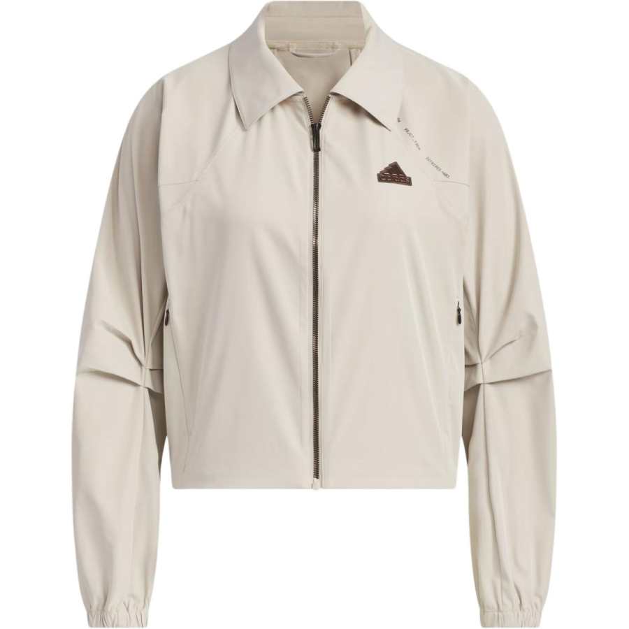 Adidas Adidas TECH PREMIUM WOVEN JACKET Jackets & Coats Women's Beige Yellow