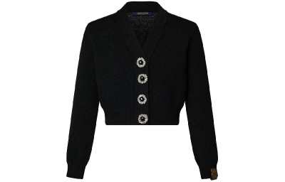 LOUIS VUITTON Lv Jewel Button Cardigan