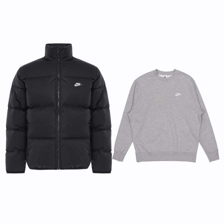 Nike Nike Casual Sportswear Men's Stand Collar Thickened