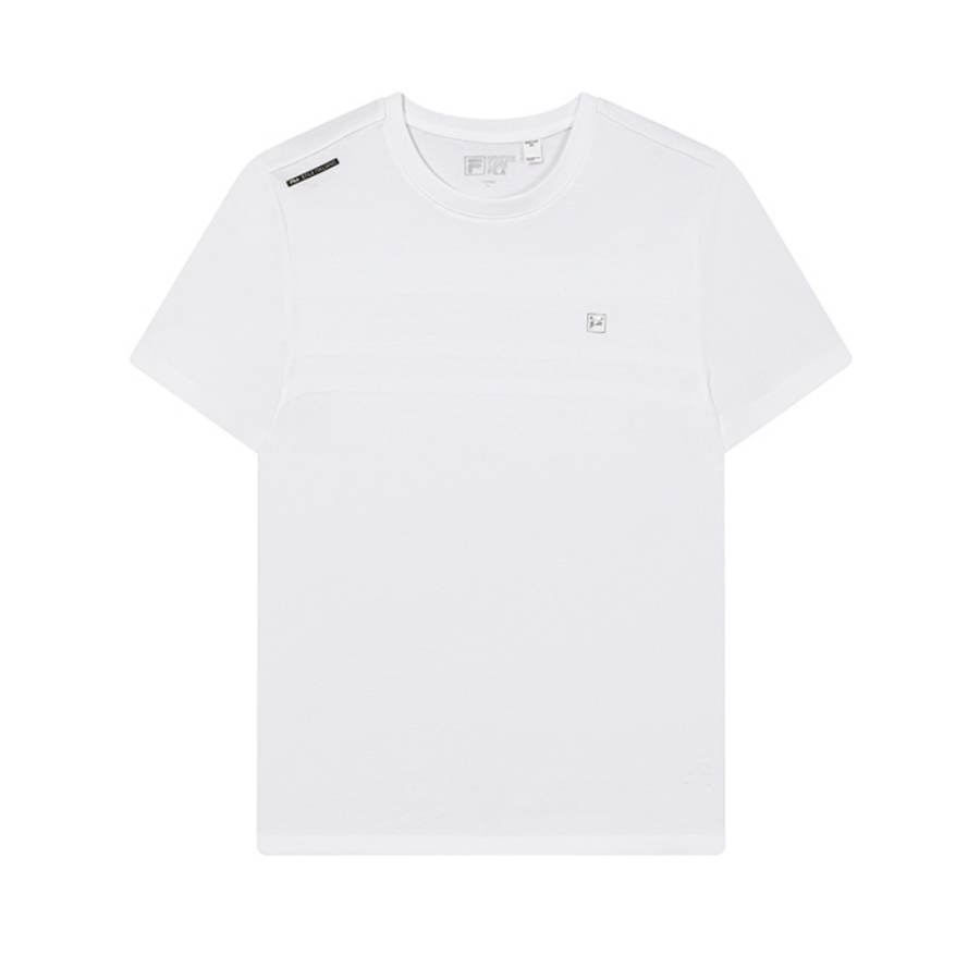FILA WHITE T Shirt Men's Standard White
