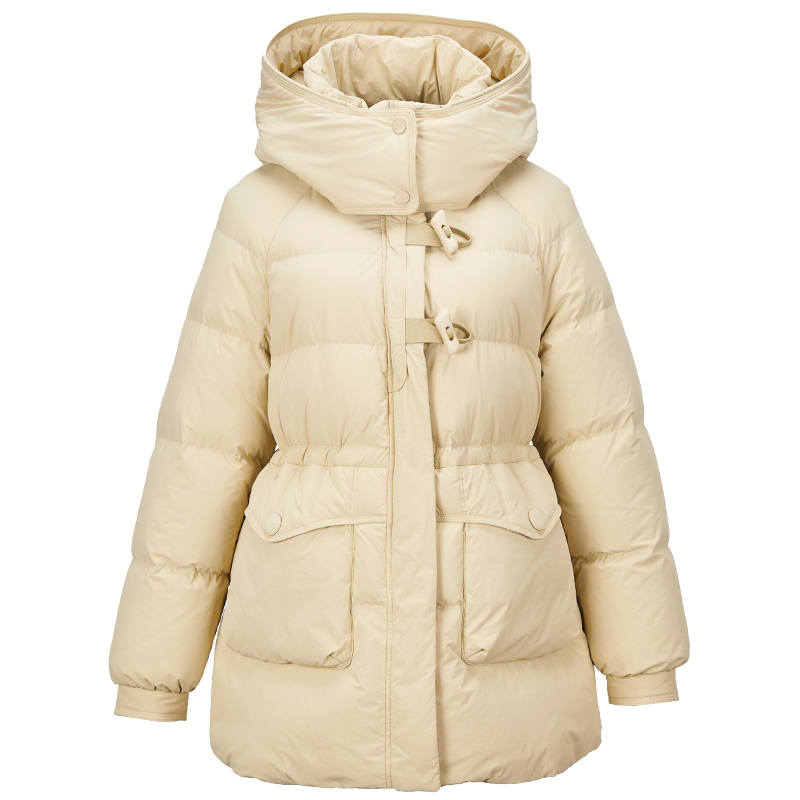 XIANGYING Down Jacket Women's Yellow