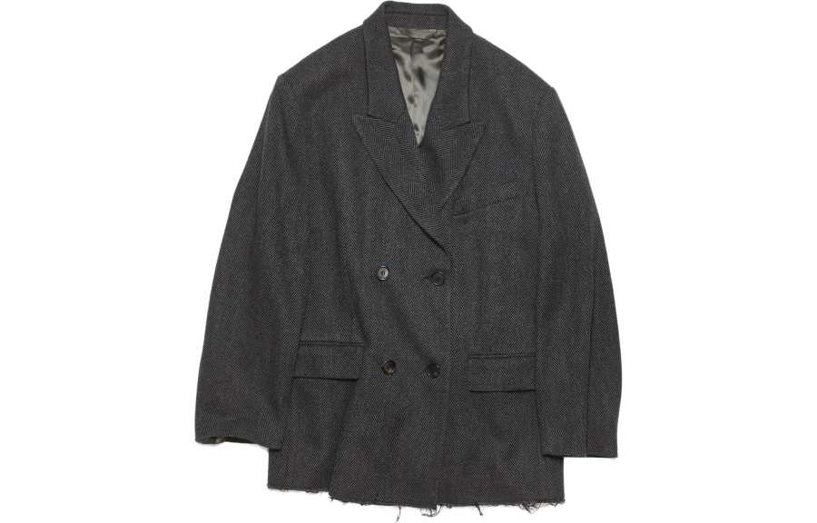 Acne Studios Acne Studios Coat Women's Gray Black