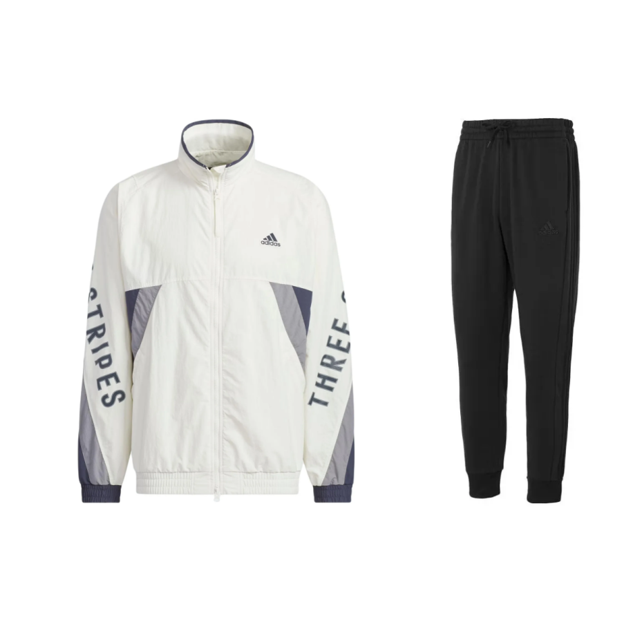 Adidas Adidas Casual Sportswear Men's Stand Collar Moderate