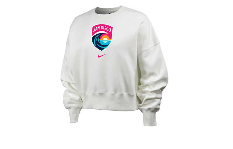 Nike Nike San Diego Wave Fc Phoenix Fleece Women's Nike Nwsl Crew-Neck Sweatshirt