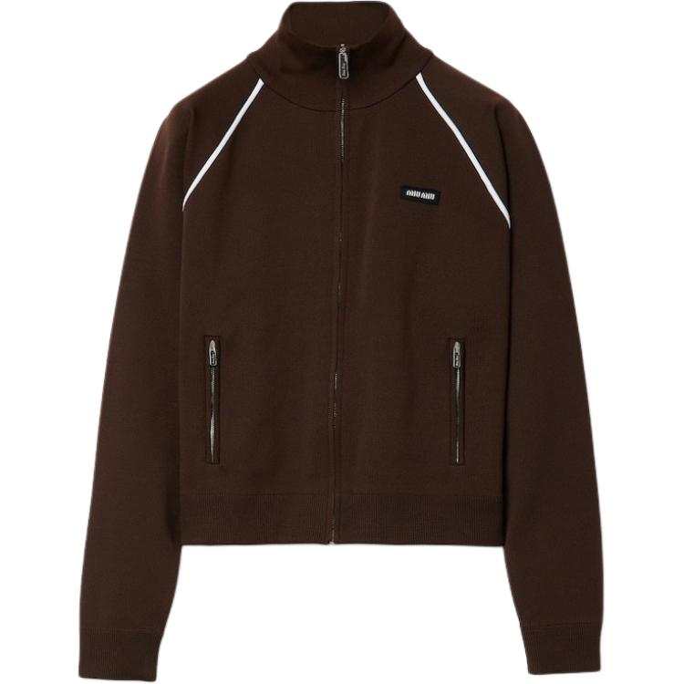 MIU MIU SS25 Jackets & Coats Women's Brown