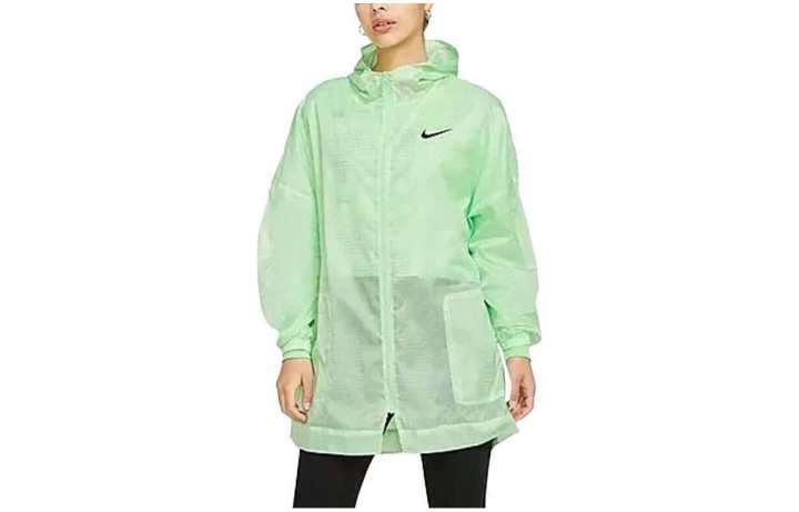 Nike Nike Jackets Women's Green Hooded Moderate Other