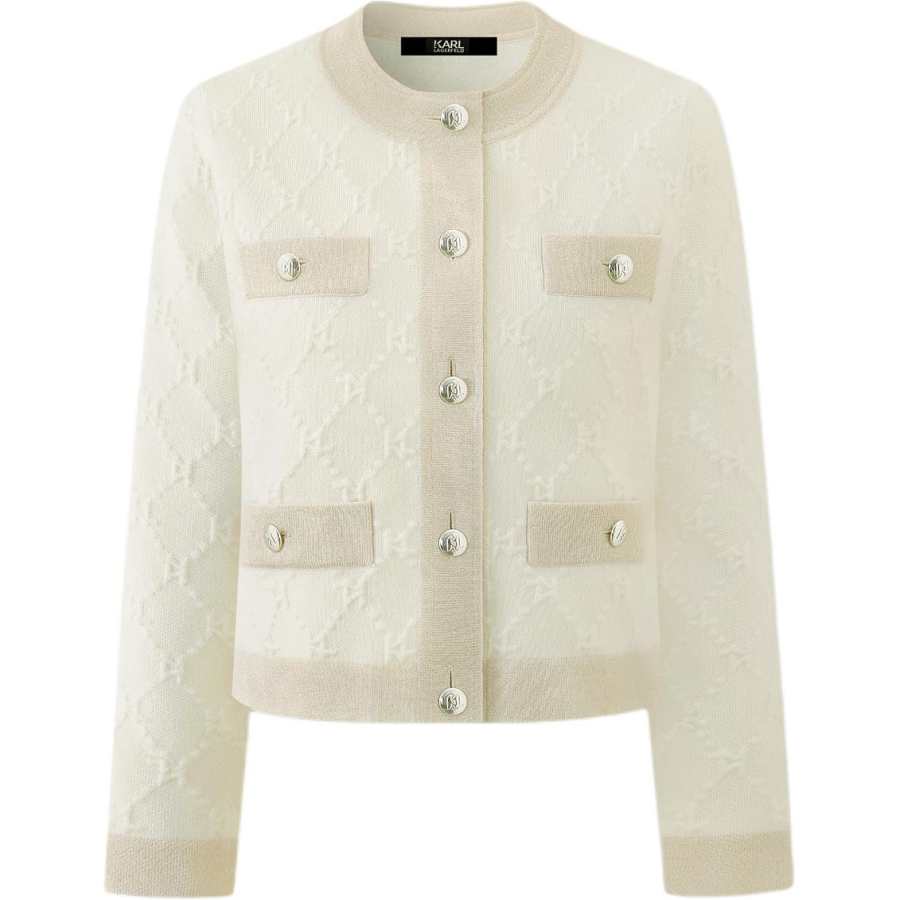 KARL LAGERFELD / Karl Lagerfeld Jeans Knitwear Women's White
